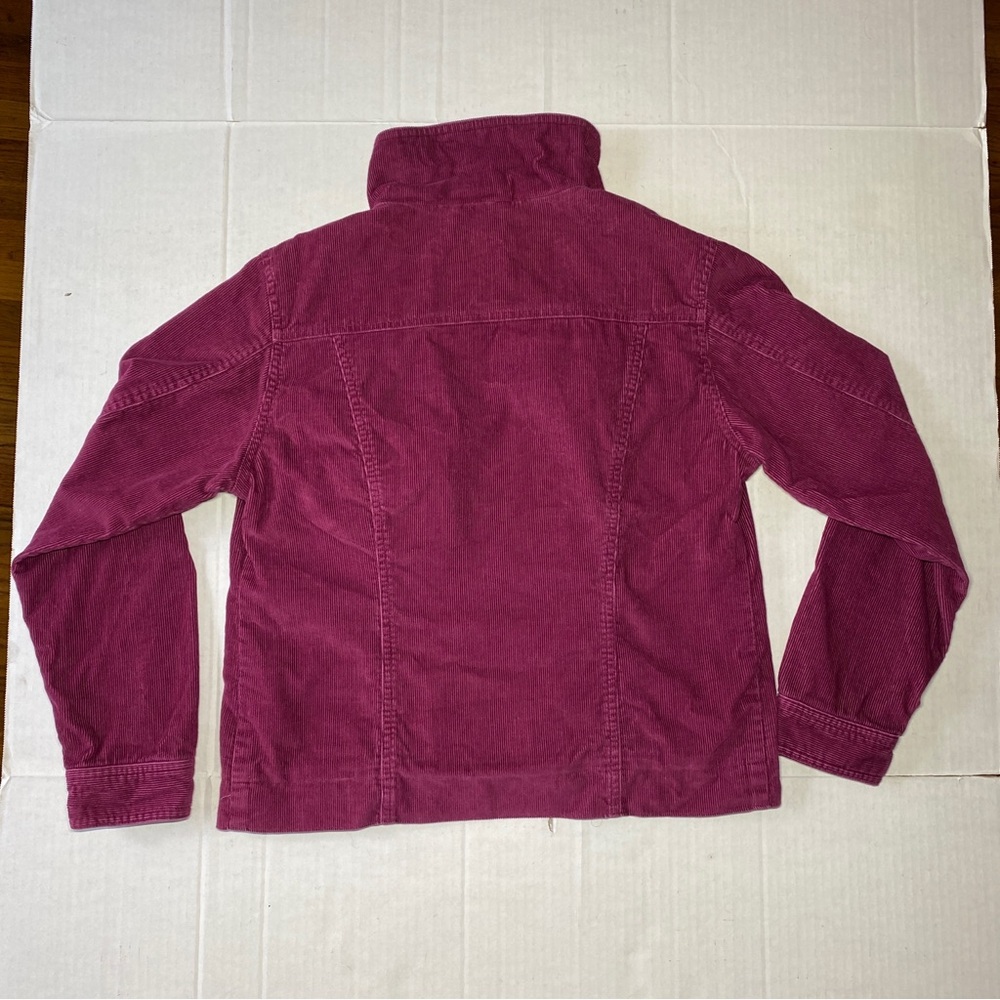 L. L. Bean Small Burgundy Corduroy Jacket - Picture 7 of 7
